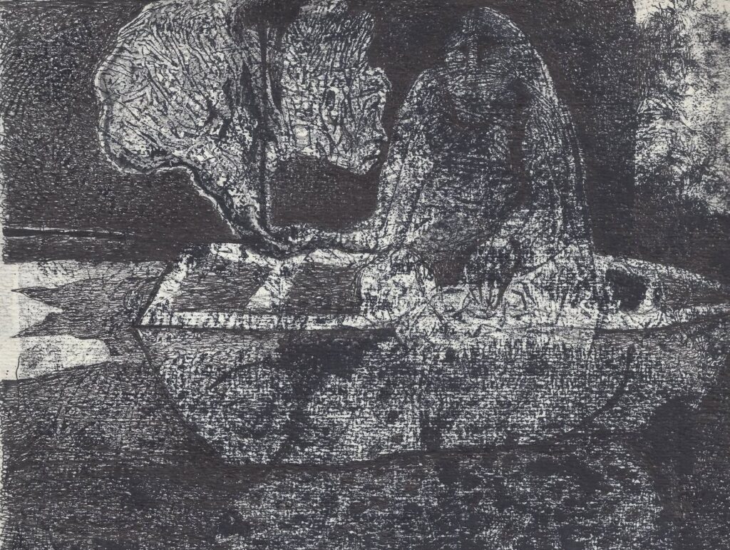 Grafika warsztatowa - kompozycja 5