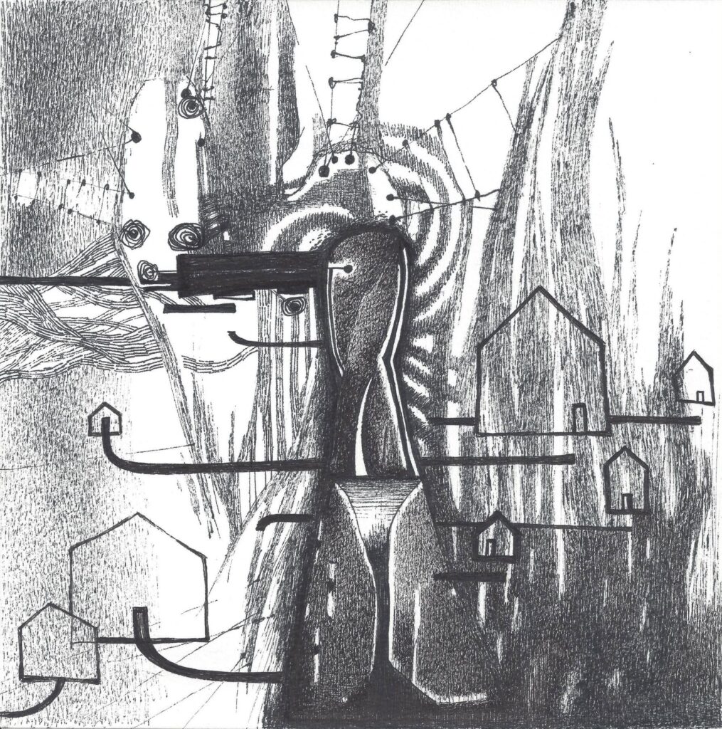 Rysunek tuszem - 8